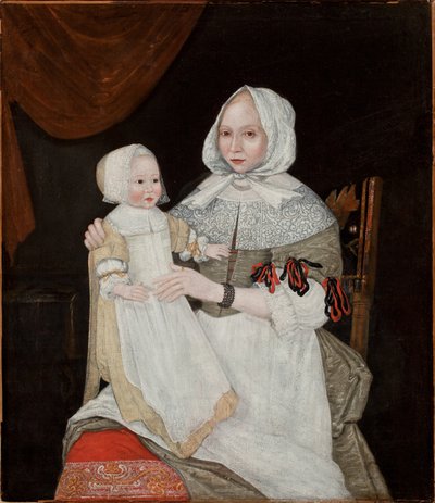 Mrs Elizabeth Freake and Baby Mary by American School